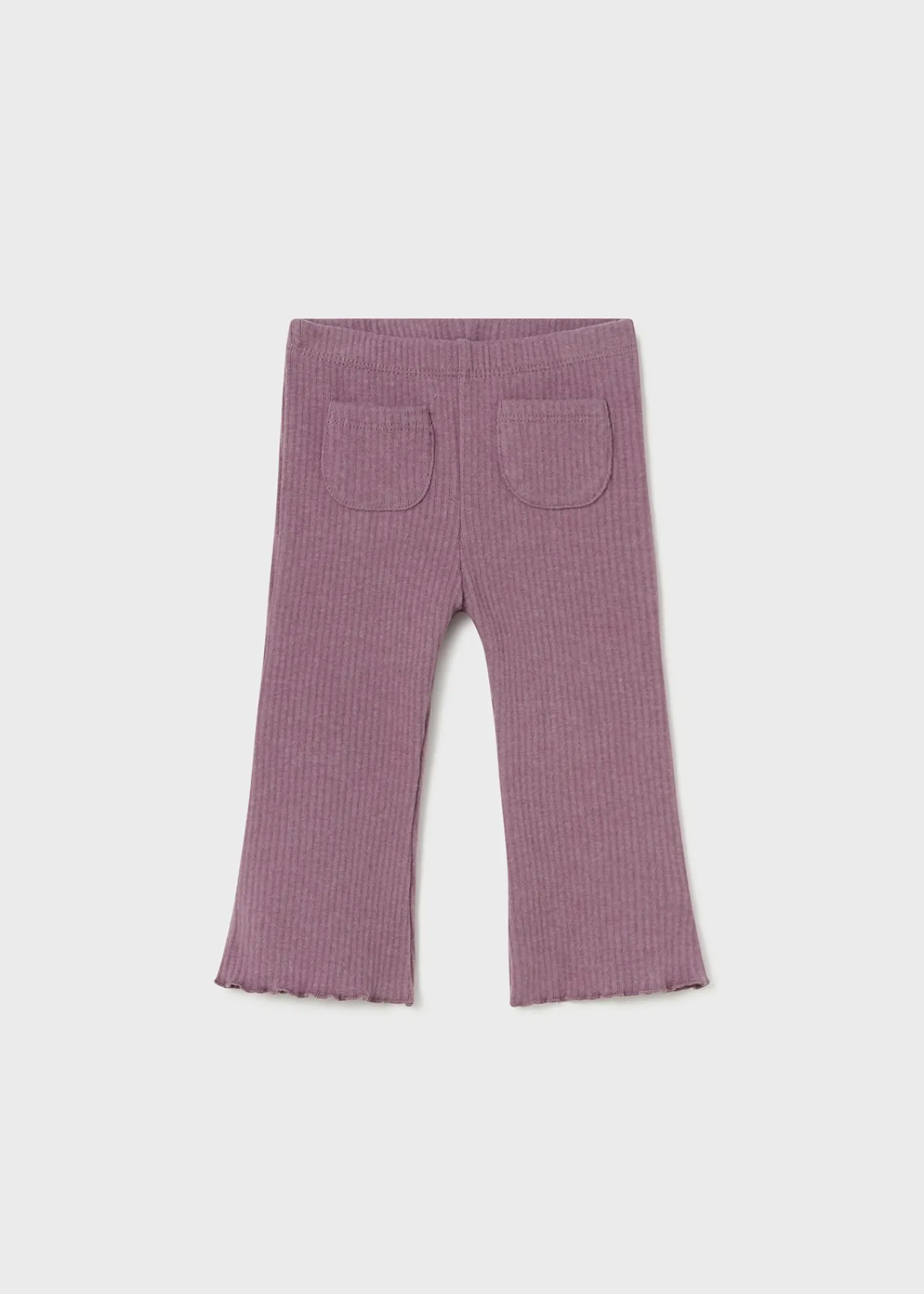 Hot Legging acampanado canalé bebé Pantalones Y Petos