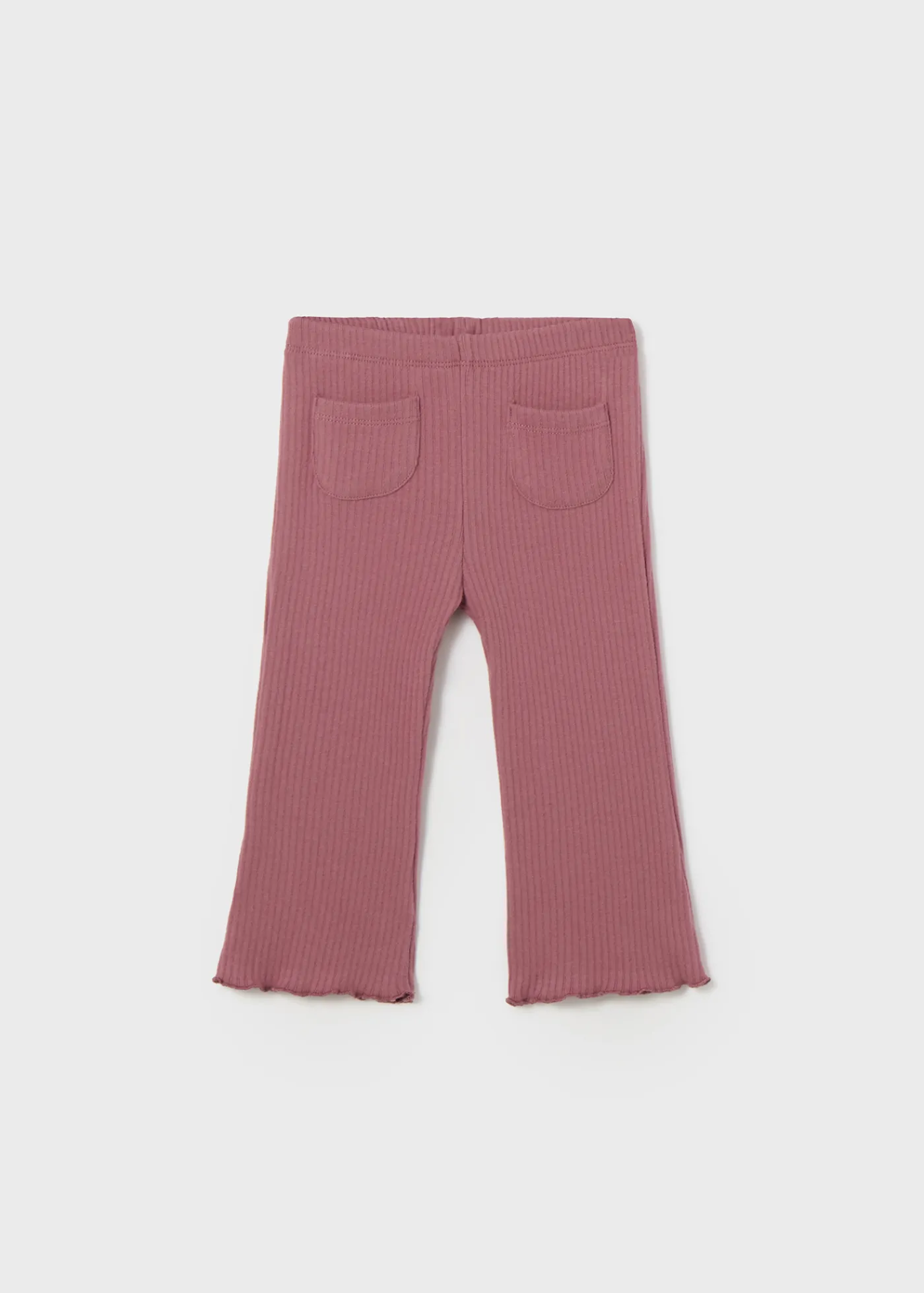 Sale Legging acampanado canalé bebé Pantalones Y Petos