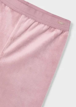 Outlet Legging básico terciopelo niña Pantalones Y Faldas