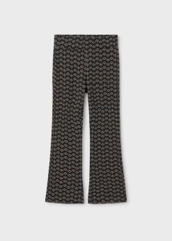 Flash Sale Legging jacquard acampanado chica Pantalones Y Faldas