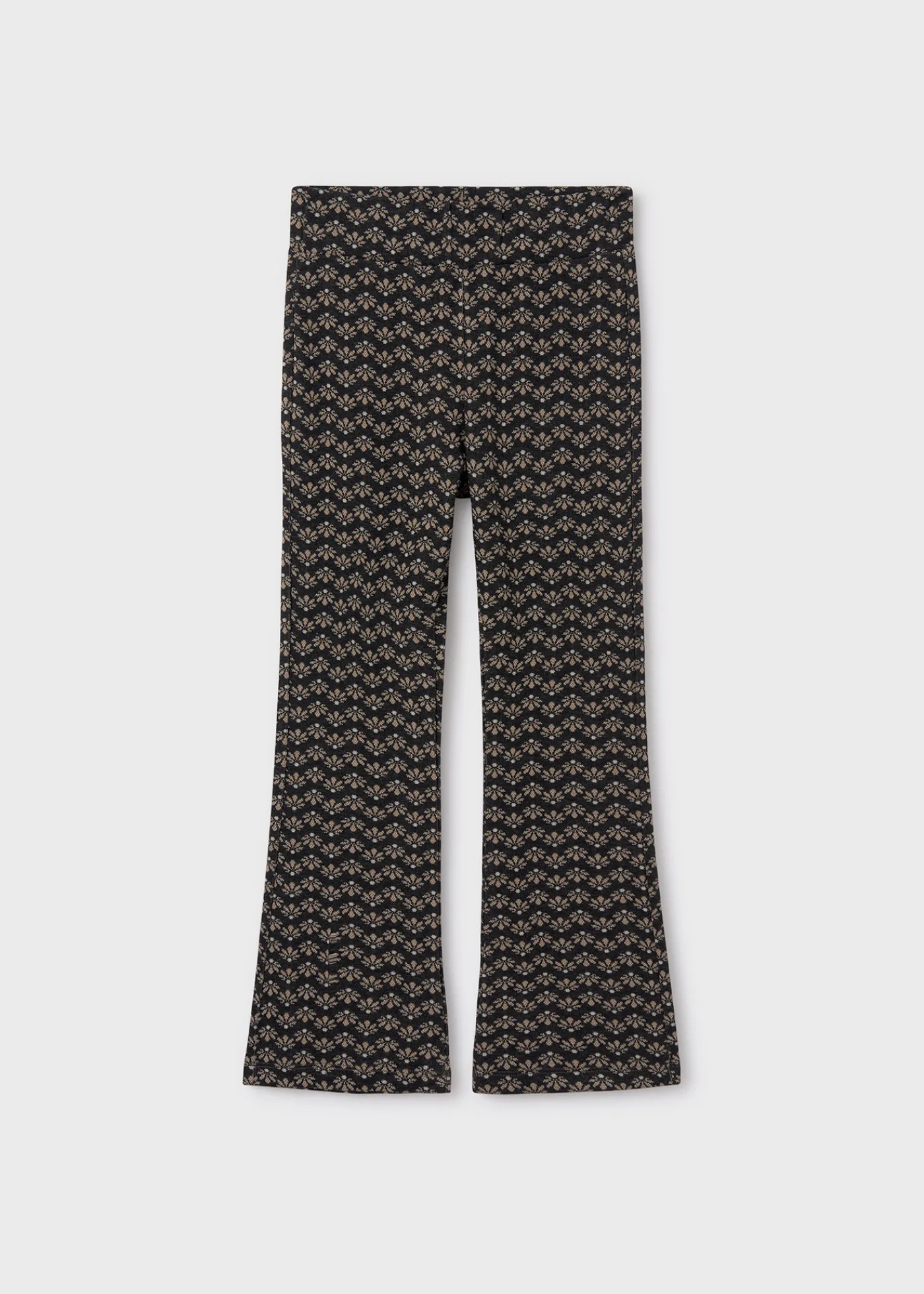 Flash Sale Legging jacquard acampanado chica Pantalones Y Faldas