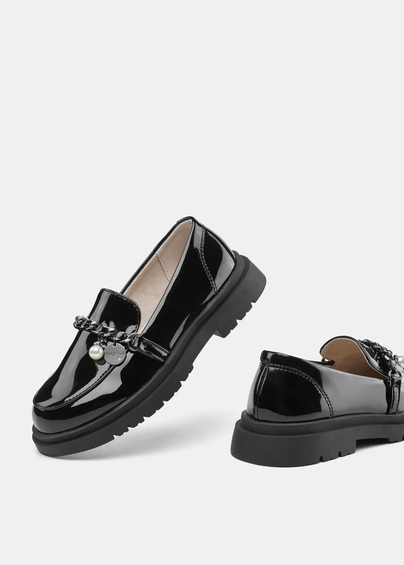 Shop Mocasín suela dentada niña Bailarinas Y Merceditas|Bailarinas Y Merceditas