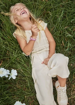 Online Mono combinado croché niña Monos Y Petos