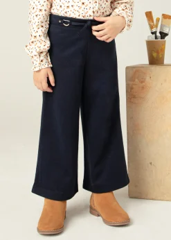 Shop Pantalón acampanado hebillas niña Pantalones Y Faldas