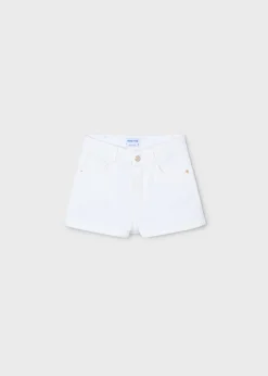 Best Pantalón corto básico sarga niña Pantalones Y Faldas