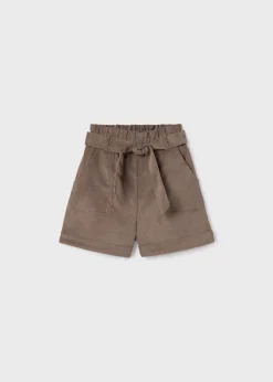 Clearance Pantalón corto pana chica Pantalones Y Faldas