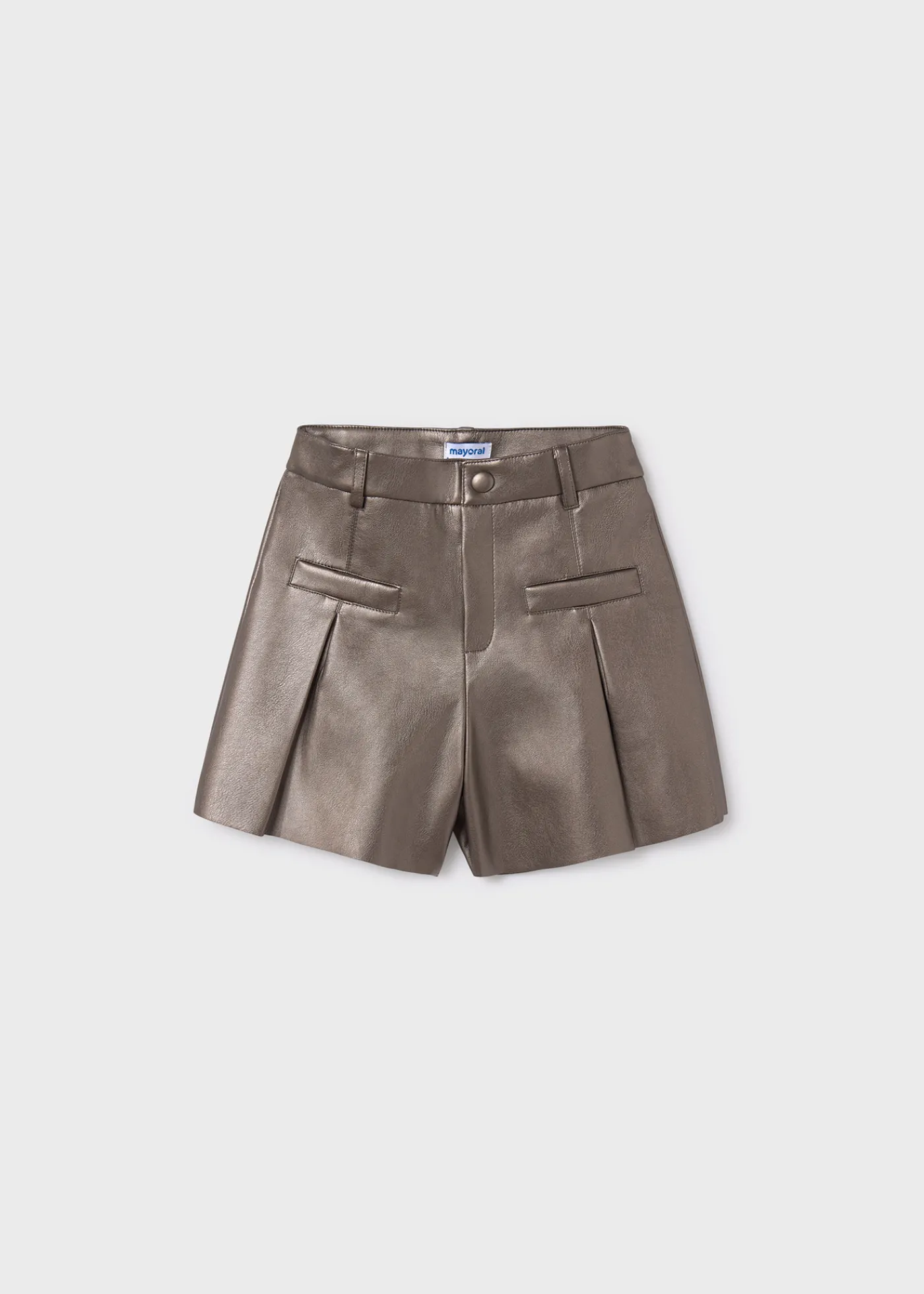 Best Sale Pantalón corto polipiel chica Pantalones Y Faldas