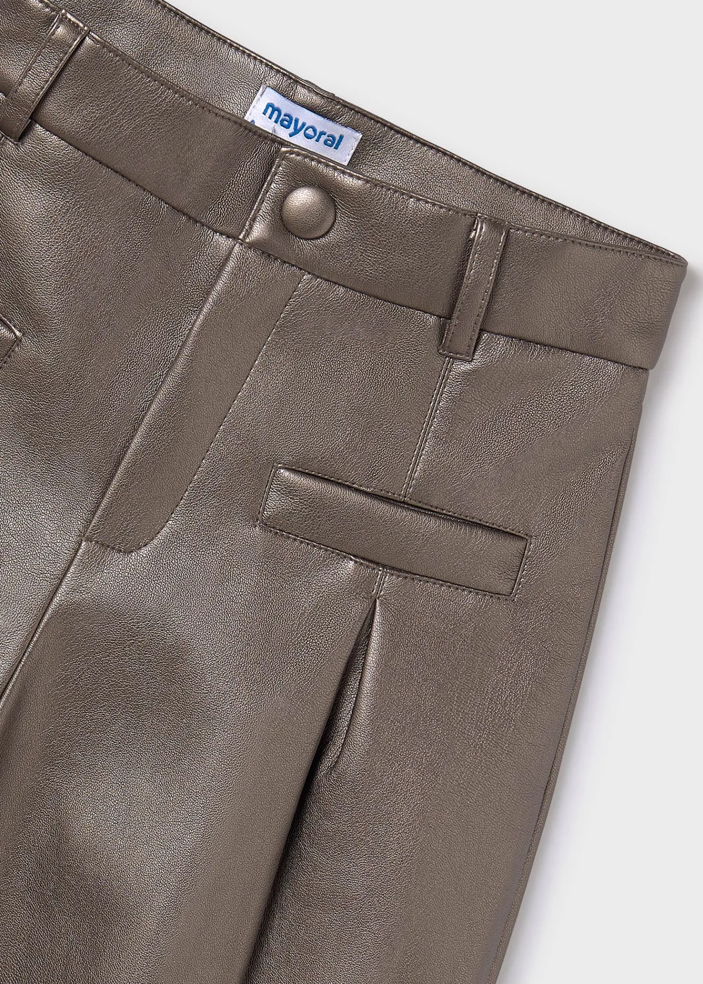 Best Sale Pantalón corto polipiel chica Pantalones Y Faldas