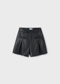 Cheap Pantalón corto polipiel chica Pantalones Y Faldas