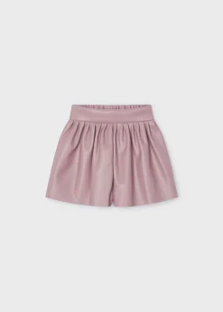 Best Pantalón corto polipiel niña Pantalones Y Faldas