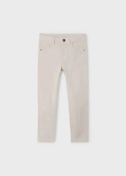 Online Pantalón entallado básico niño Pantalones