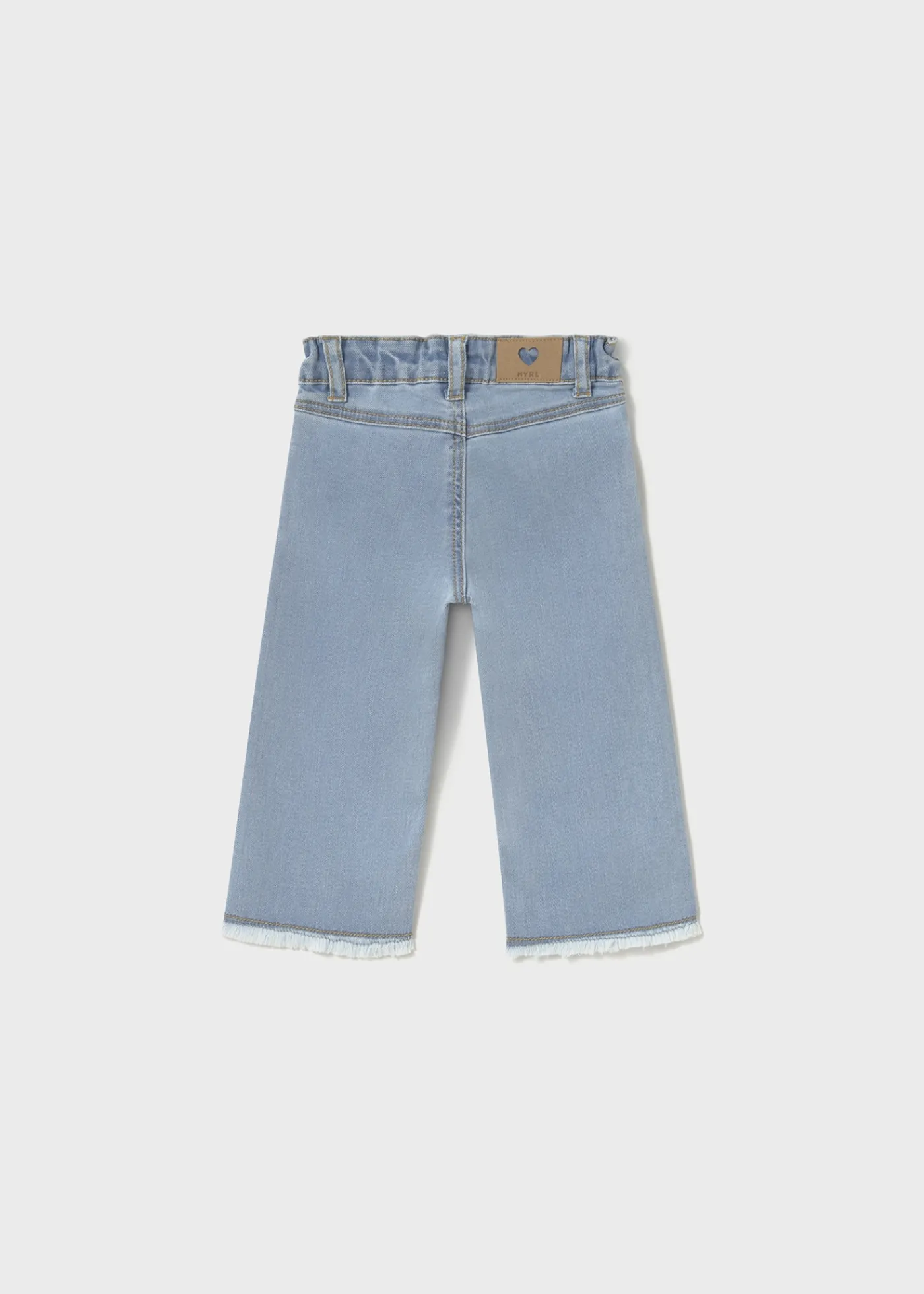 Online Pantalón largo vaquero acampanado bebé Pantalones Y Petos