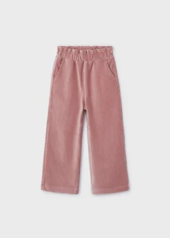 New Pantalón pana acampanado niña Pantalones Y Faldas