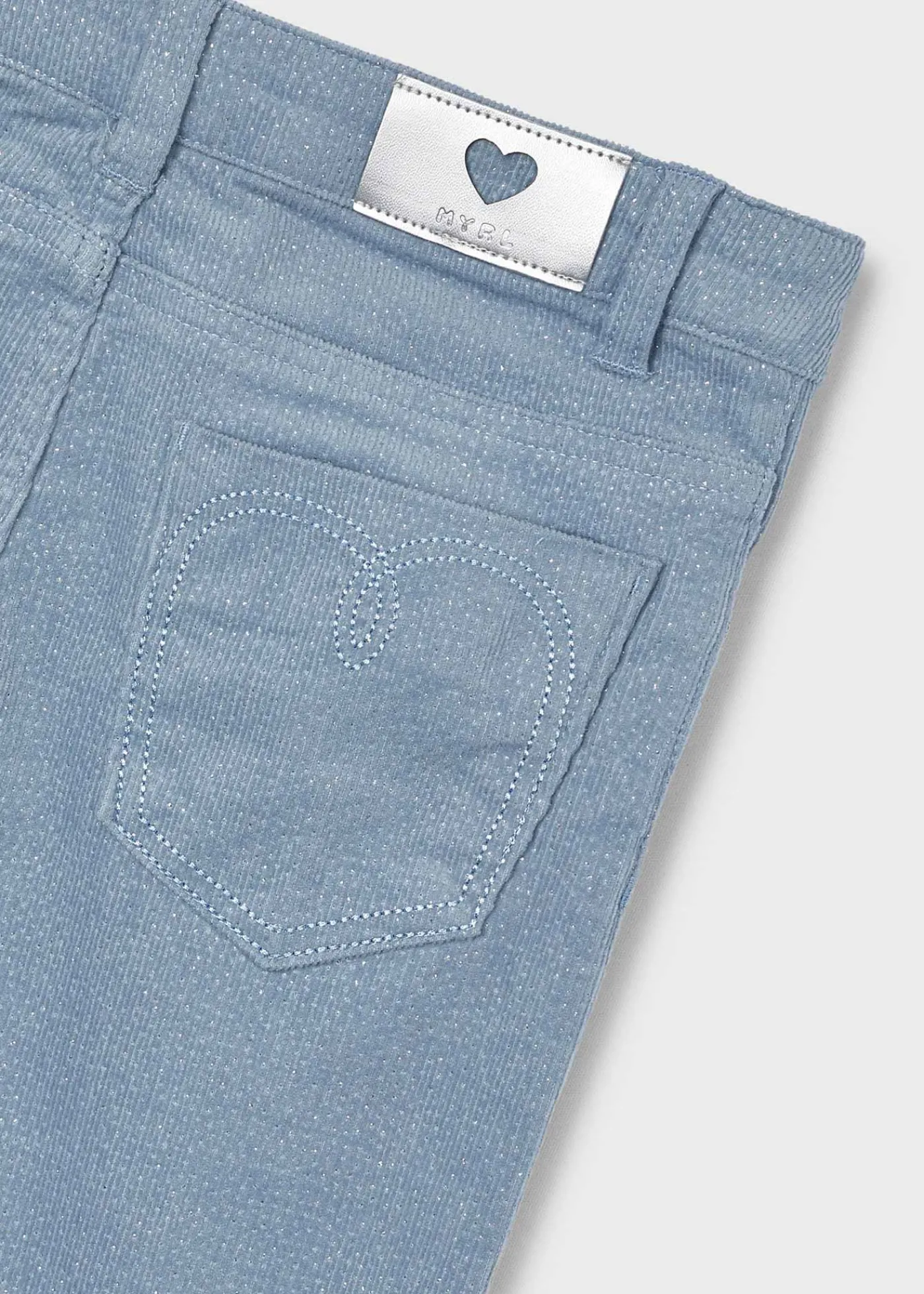 Store Pantalón pana brillo pitillo niña Pantalones Y Faldas
