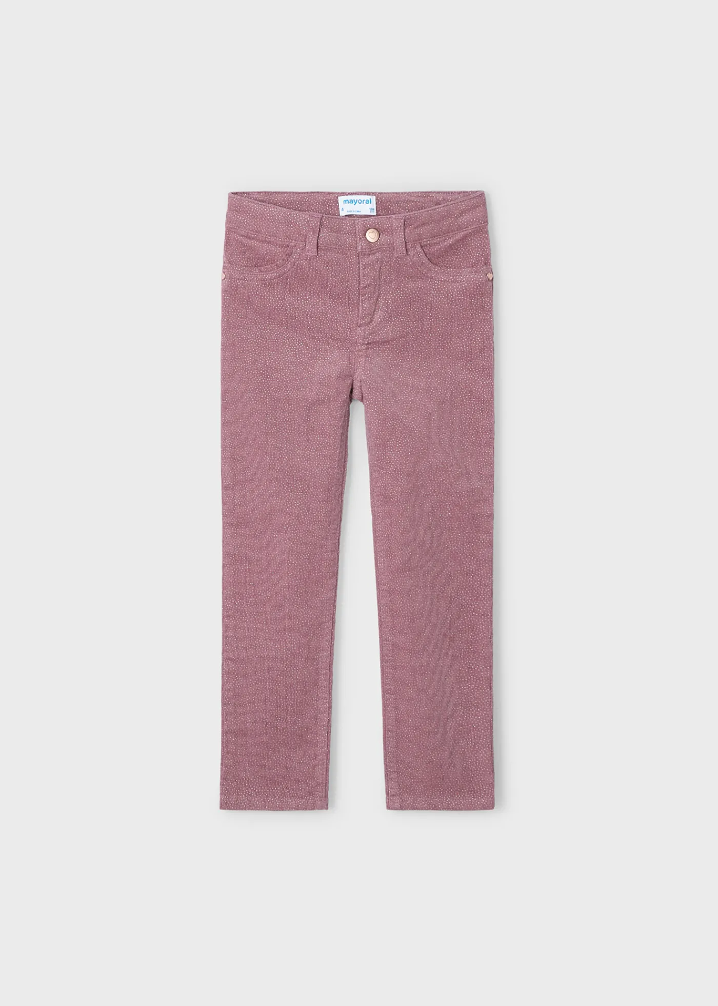 Hot Pantalón pana brillo pitillo niña Pantalones Y Faldas