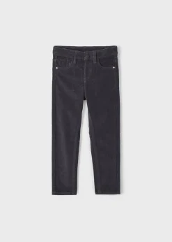 Outlet Pantalón pana entallado niño Pantalones