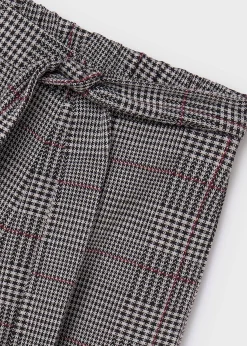 Outlet Pantalón punto jacquard chica Pantalones Y Faldas