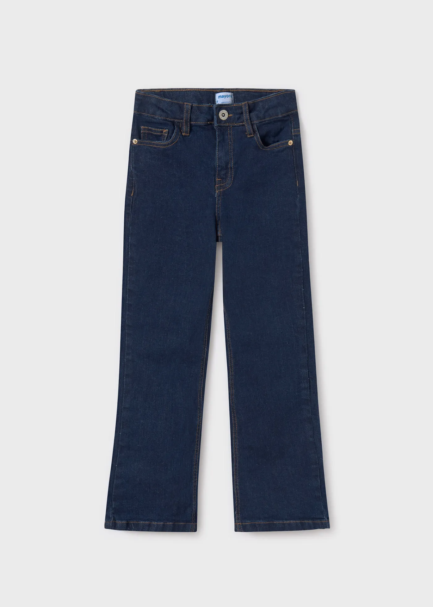 Flash Sale Pantalón vaquero acampanado básico chica Pantalones Y Faldas