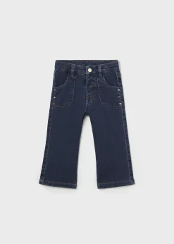 Outlet Pantalón vaquero acampanado bebé Pantalones Y Petos