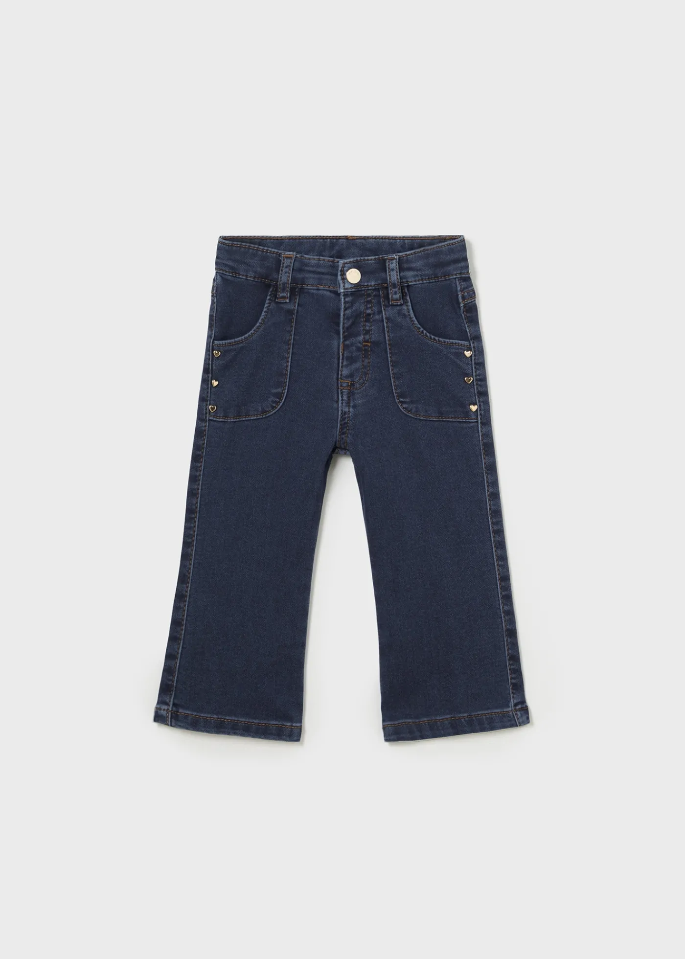 Outlet Pantalón vaquero acampanado bebé Pantalones Y Petos