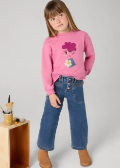 Best Pantalón vaquero acampanado niña Pantalones Y Faldas