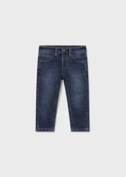 Fashion Pantalón vaquero básico bebé Pantalones Y Petos