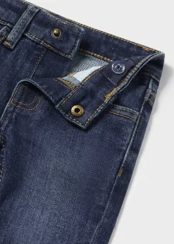 Fashion Pantalón vaquero básico bebé Pantalones Y Petos