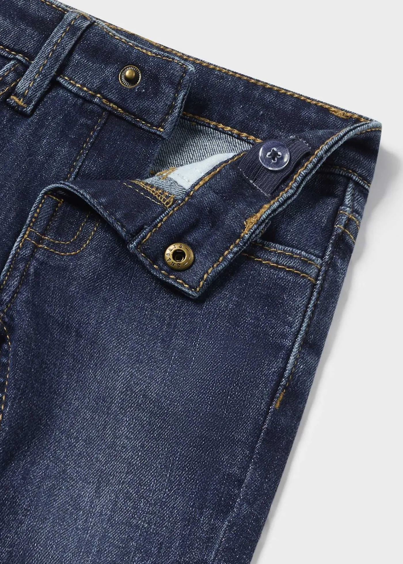Fashion Pantalón vaquero básico bebé Pantalones Y Petos
