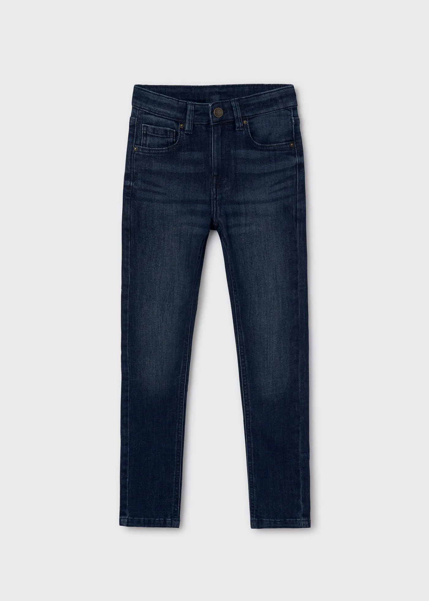 Clearance Pantalón vaquero básico entallado chico Pantalones