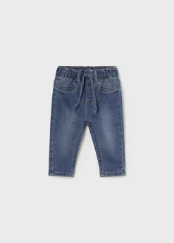 Online Pantalón vaquero básico recién nacido Pantalones Y Petos