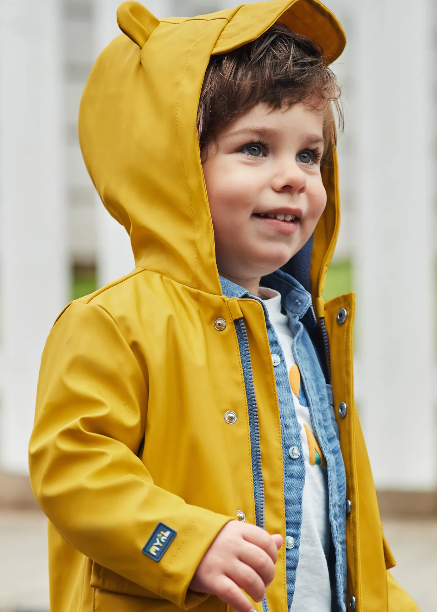 Flash Sale Parka impermeable orejas bebé Abrigos Y Chaquetas