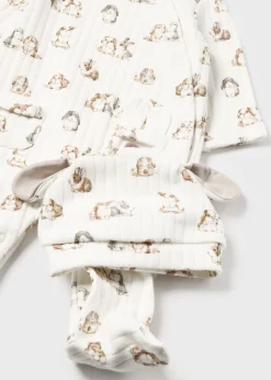 Online Pelele estampado con gorro recién nacido Pijamas Y Peleles