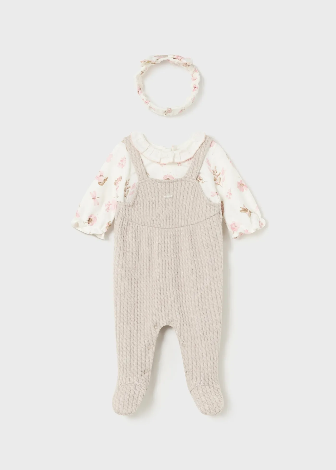 Cheap Pelele peto con diadema recién nacida Pijamas Y Peleles