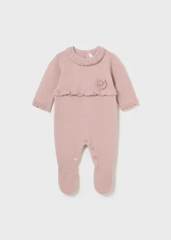 Outlet Pelele tricot flor recién nacida Pijamas Y Peleles