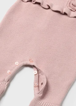 Outlet Pelele tricot flor recién nacida Pijamas Y Peleles