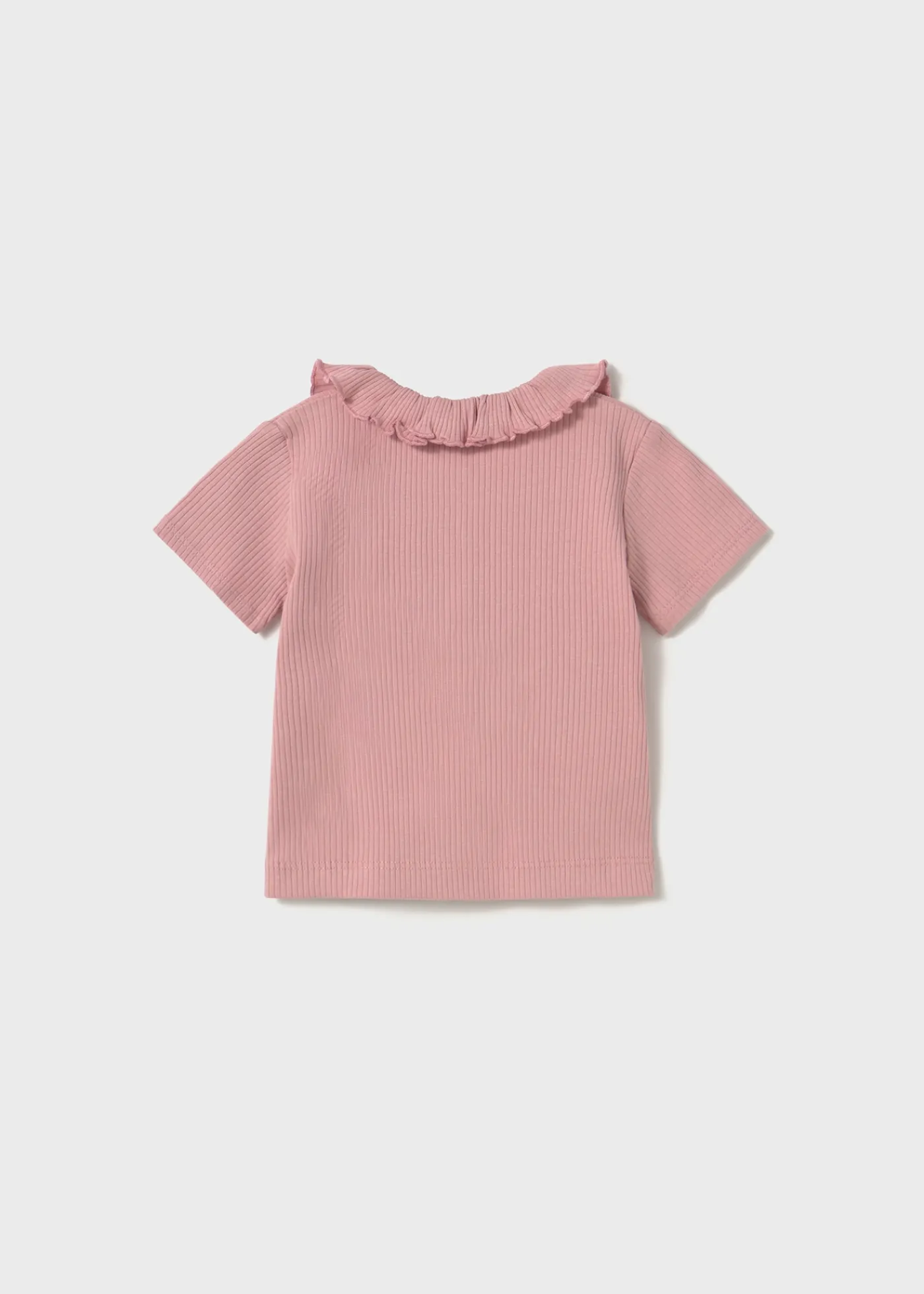 Best Sale Polo canalé cuello volante bebé Polos