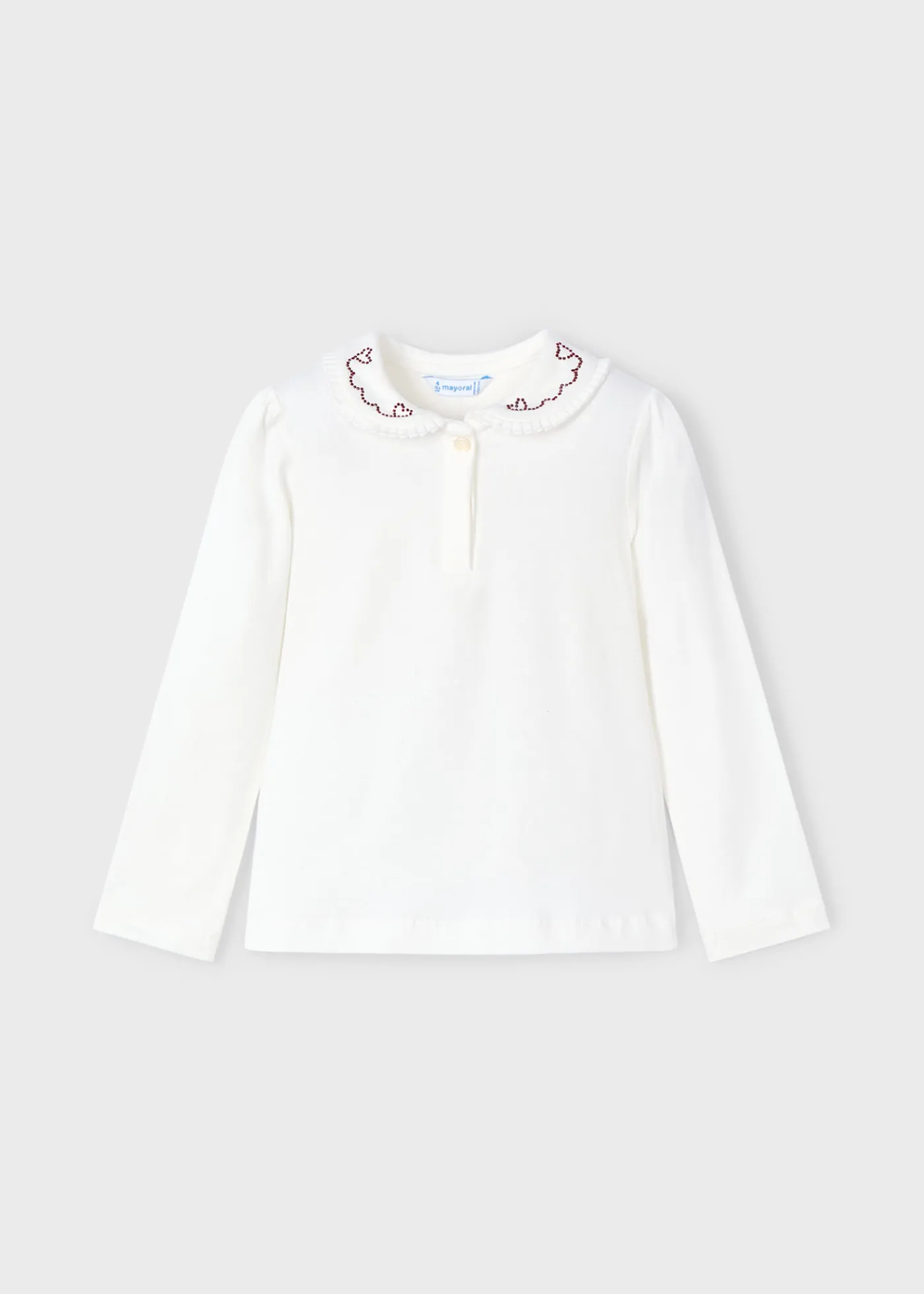 Best Polo cuello decorado básico niña Camisetas Y Polos