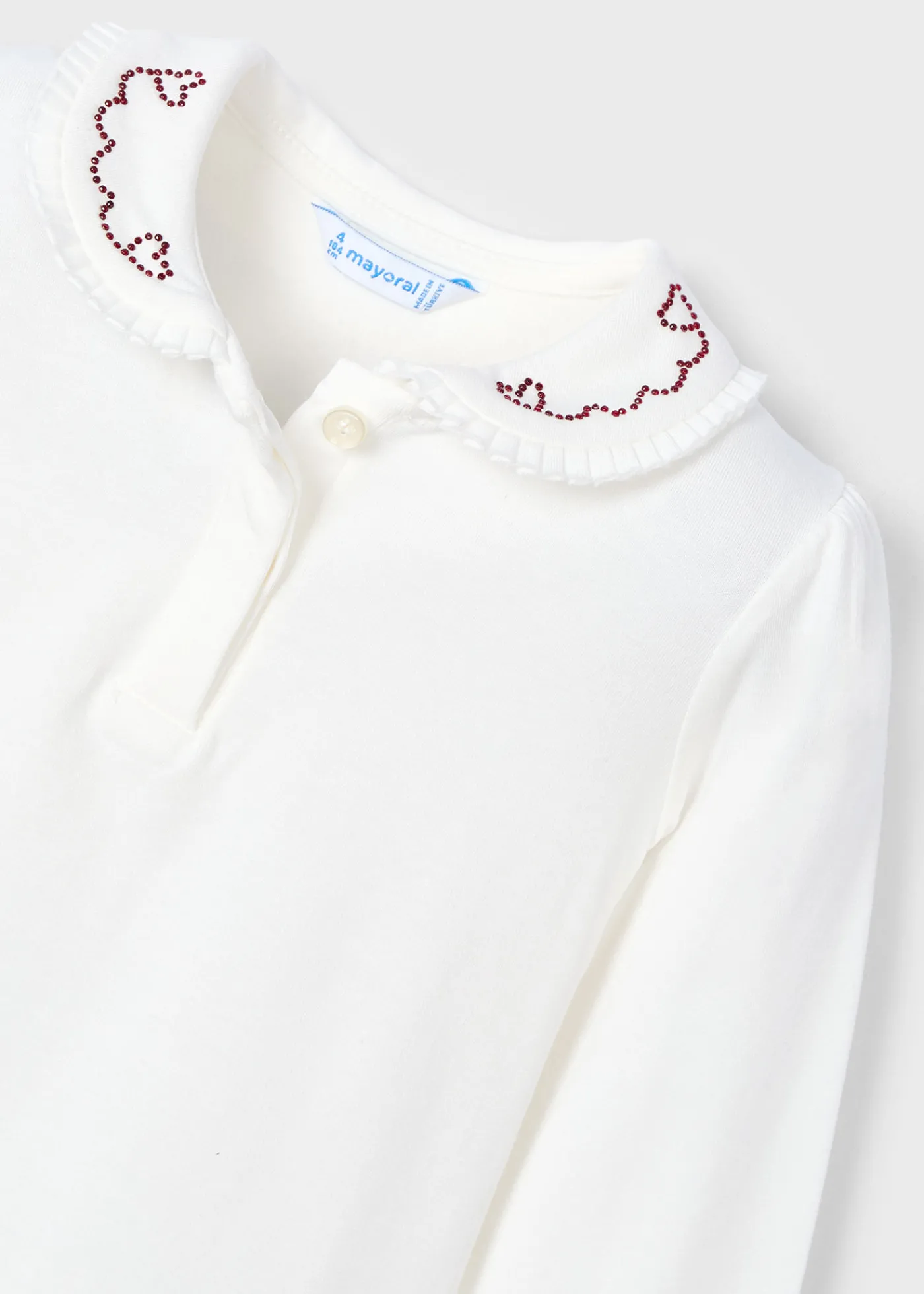 Best Polo cuello decorado básico niña Camisetas Y Polos