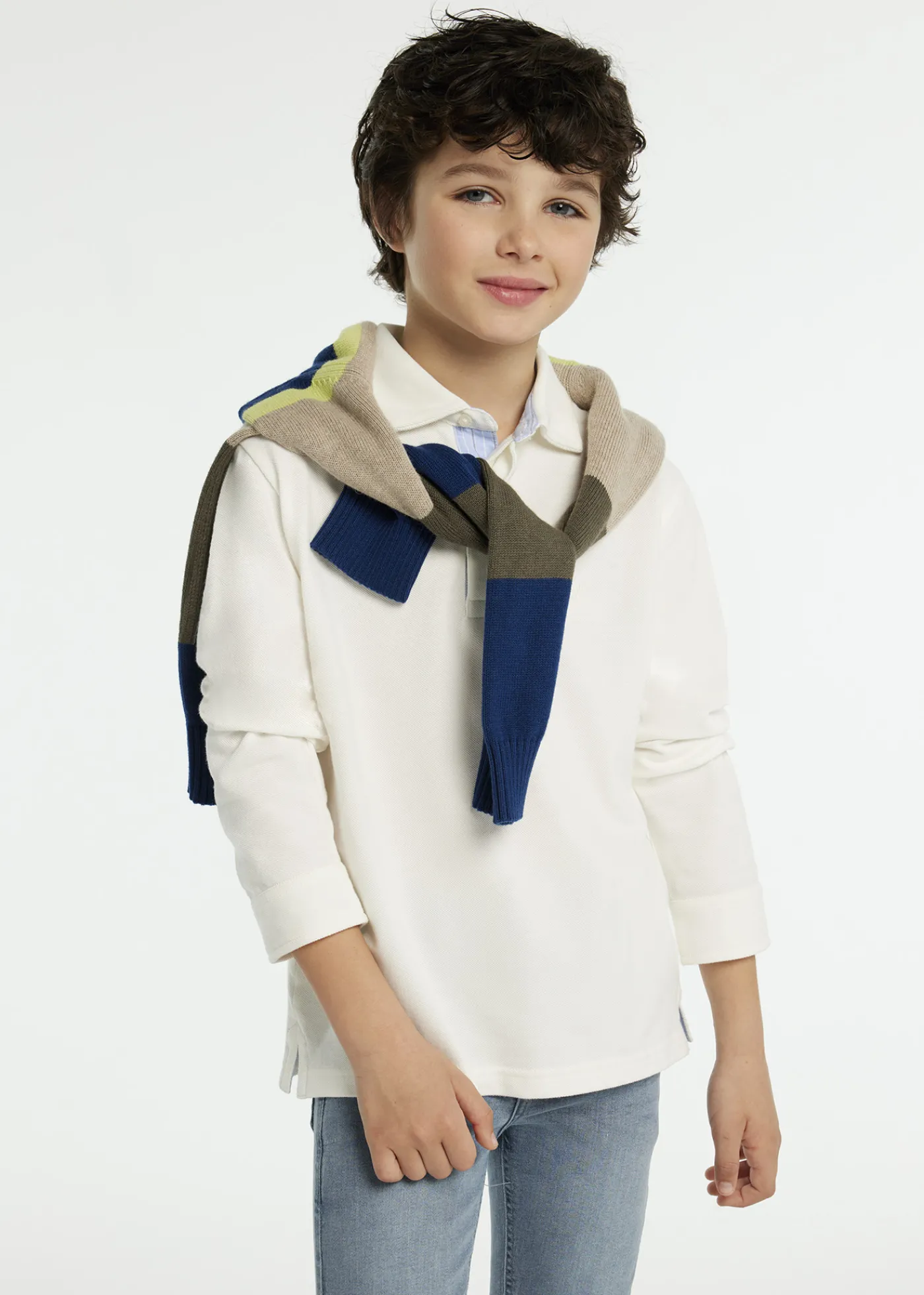 Online Polo piqué detalles chico Polos