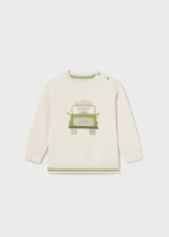 Fashion Pullover aplique bebé Jerséis Y Sudaderas