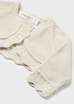 Outlet Rebeca bolero tricot recién nacida Rebecas