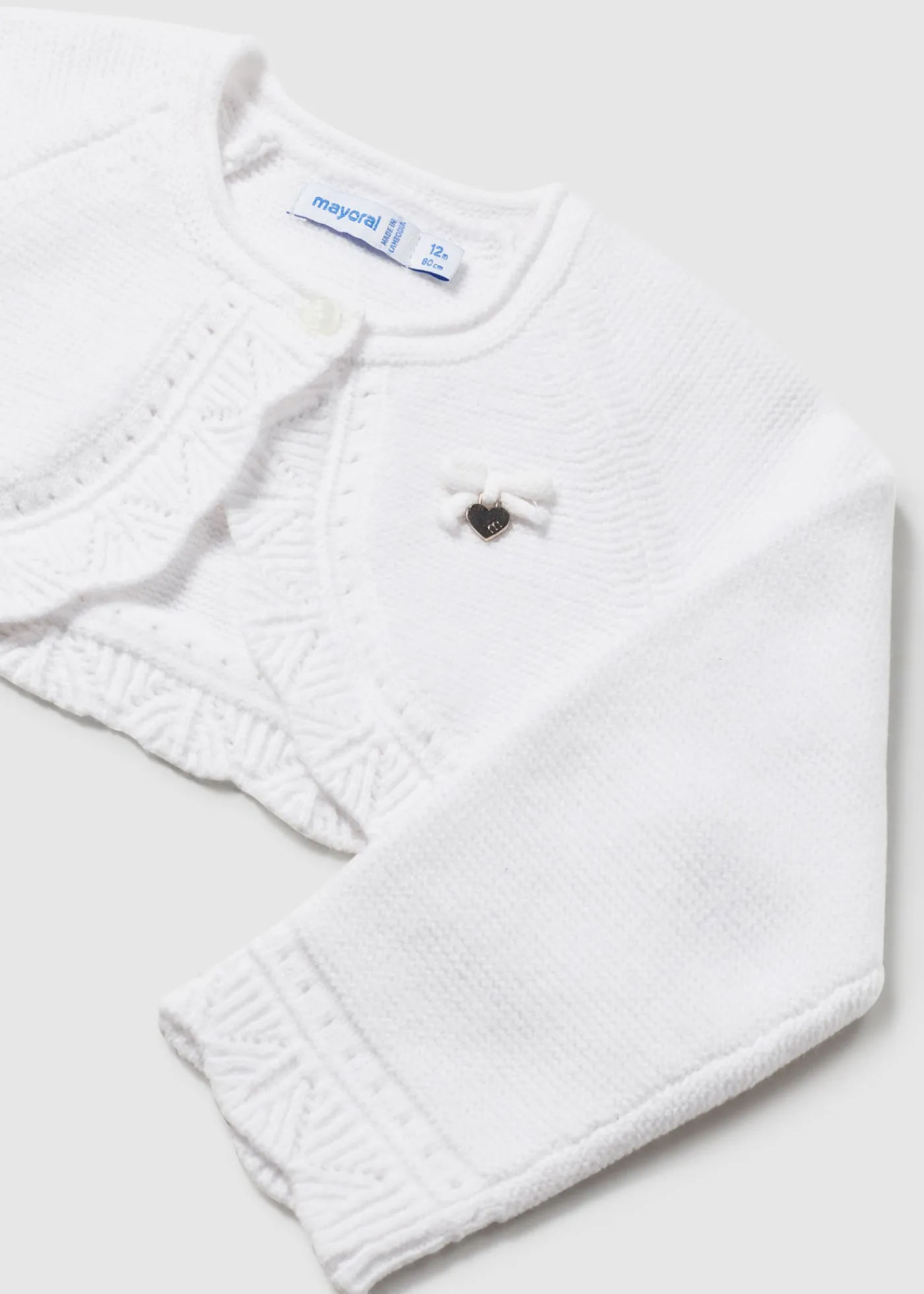 Clearance Rebeca tricot básica bebé Rebecas