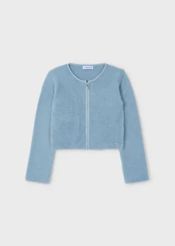 Outlet Rebeca tricot cremallera niña Rebecas Y Chaquetas De Punto