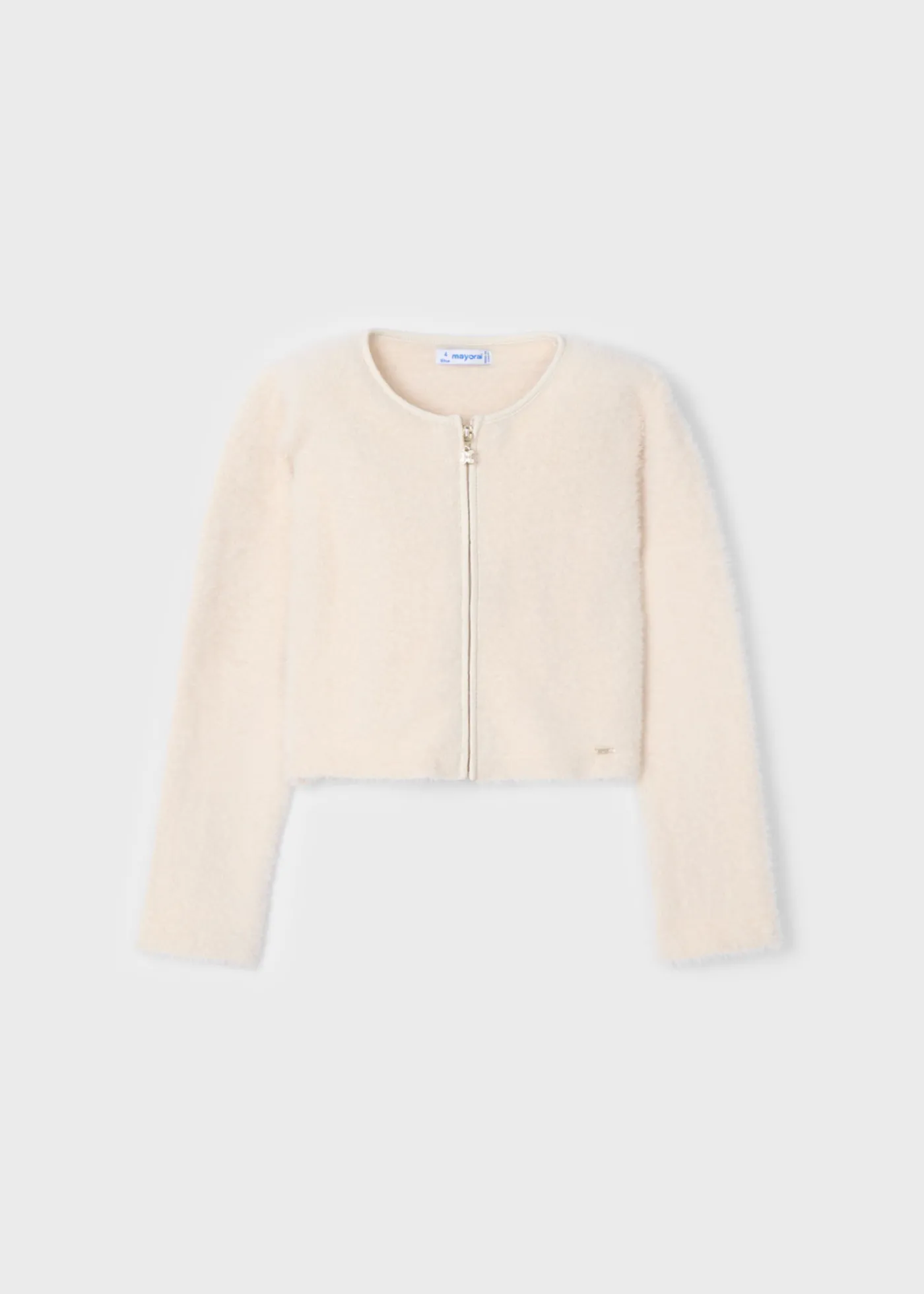 Fashion Rebeca tricot cremallera niña Rebecas Y Chaquetas De Punto