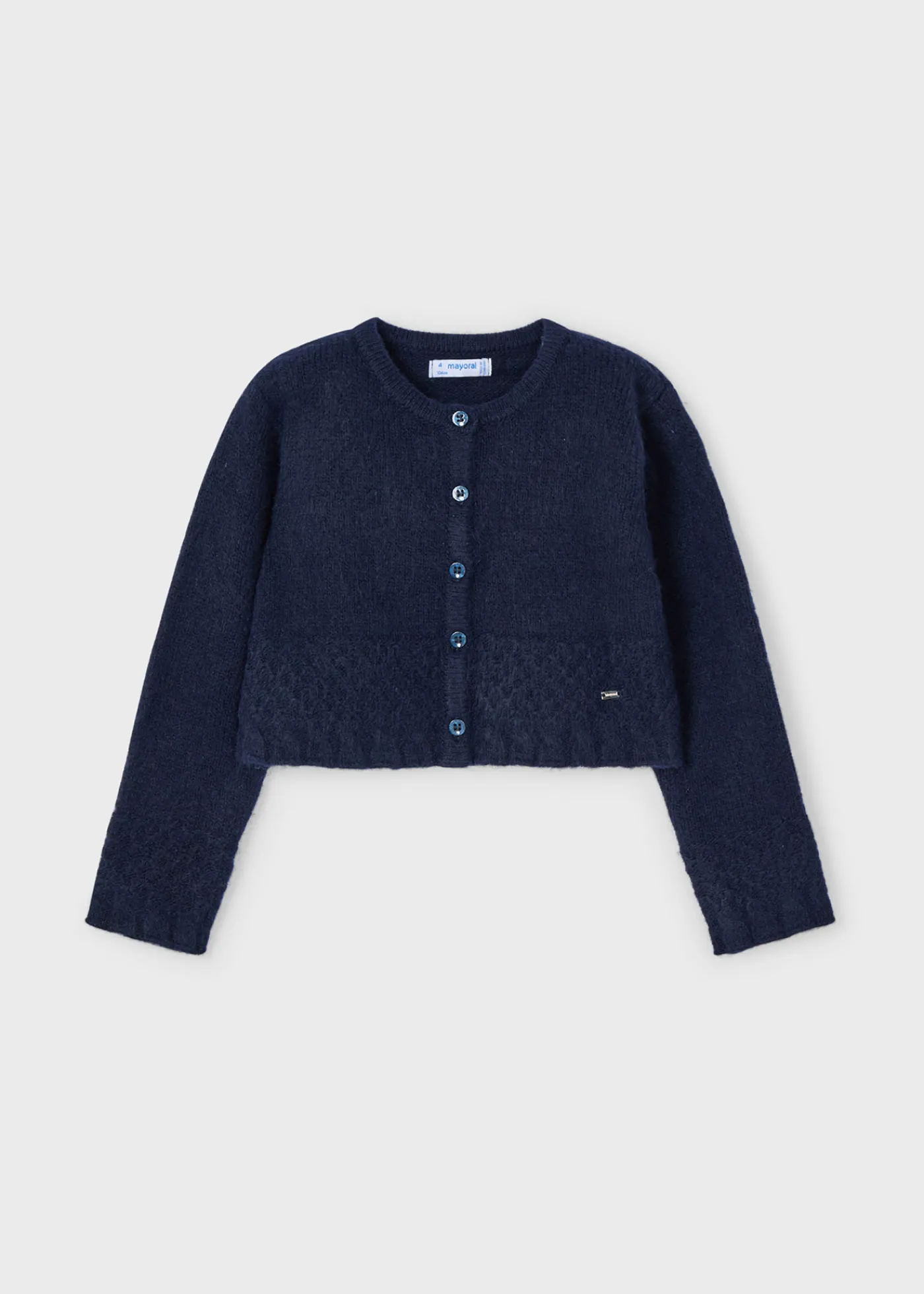 Discount Rebeca tricot estructura niña Rebecas Y Chaquetas De Punto
