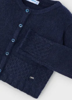 Discount Rebeca tricot estructura niña Rebecas Y Chaquetas De Punto