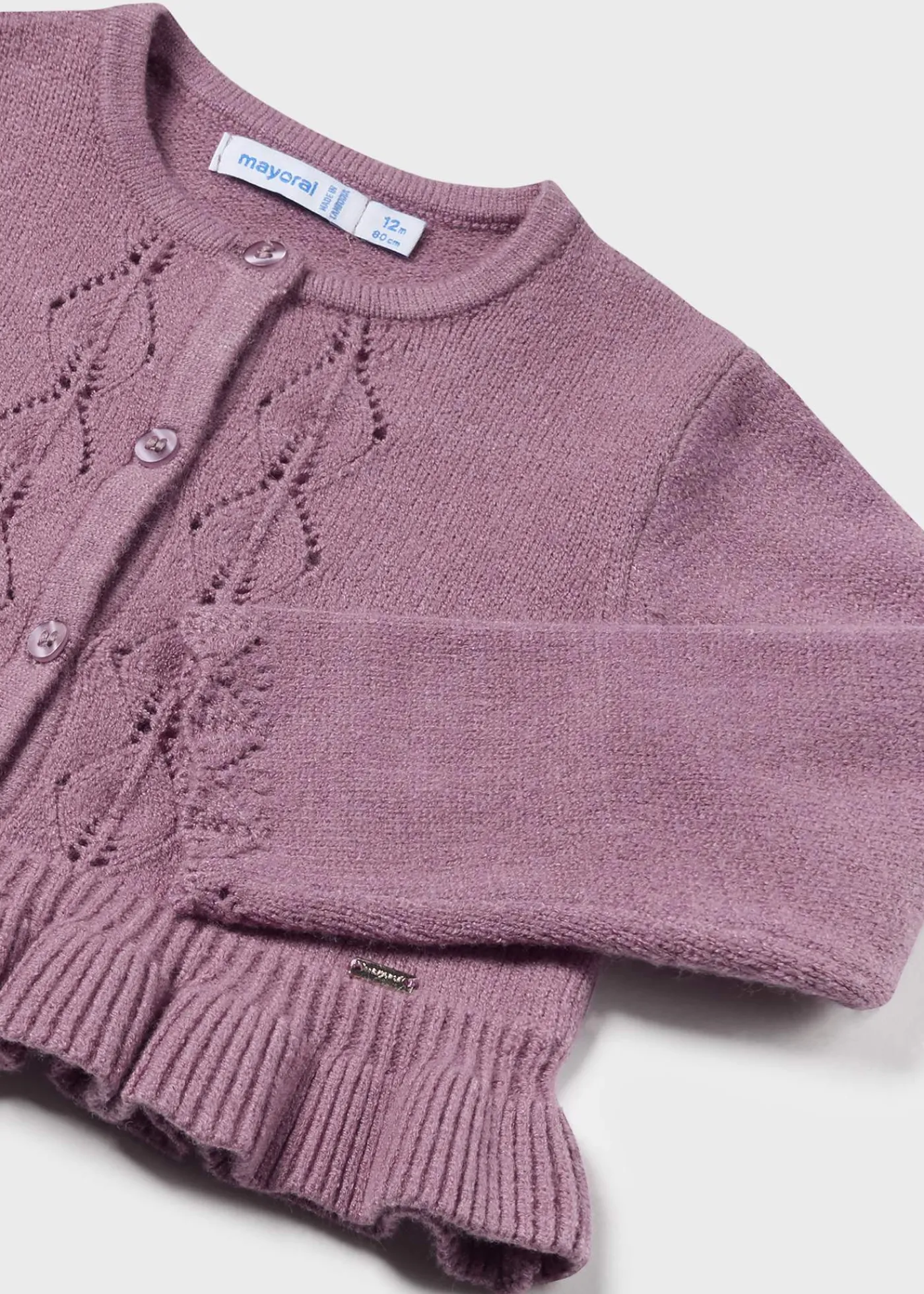 Clearance Rebeca volante tricot bebé Rebecas