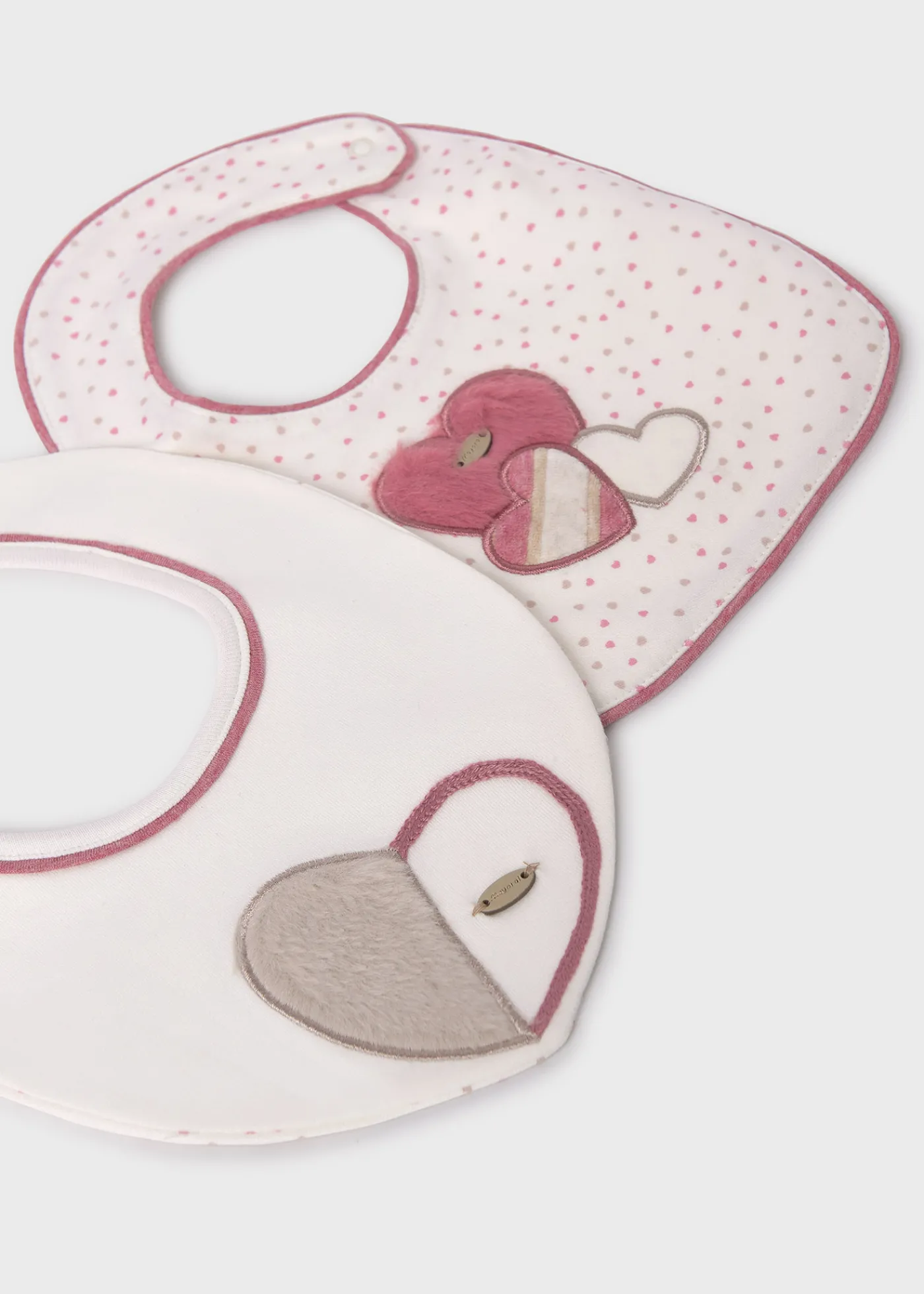 Outlet Set 2 baberos impermeables bebé Gasas Y Baberos