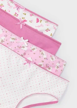 Shop Set 4 braguitas niña Ropa Interior