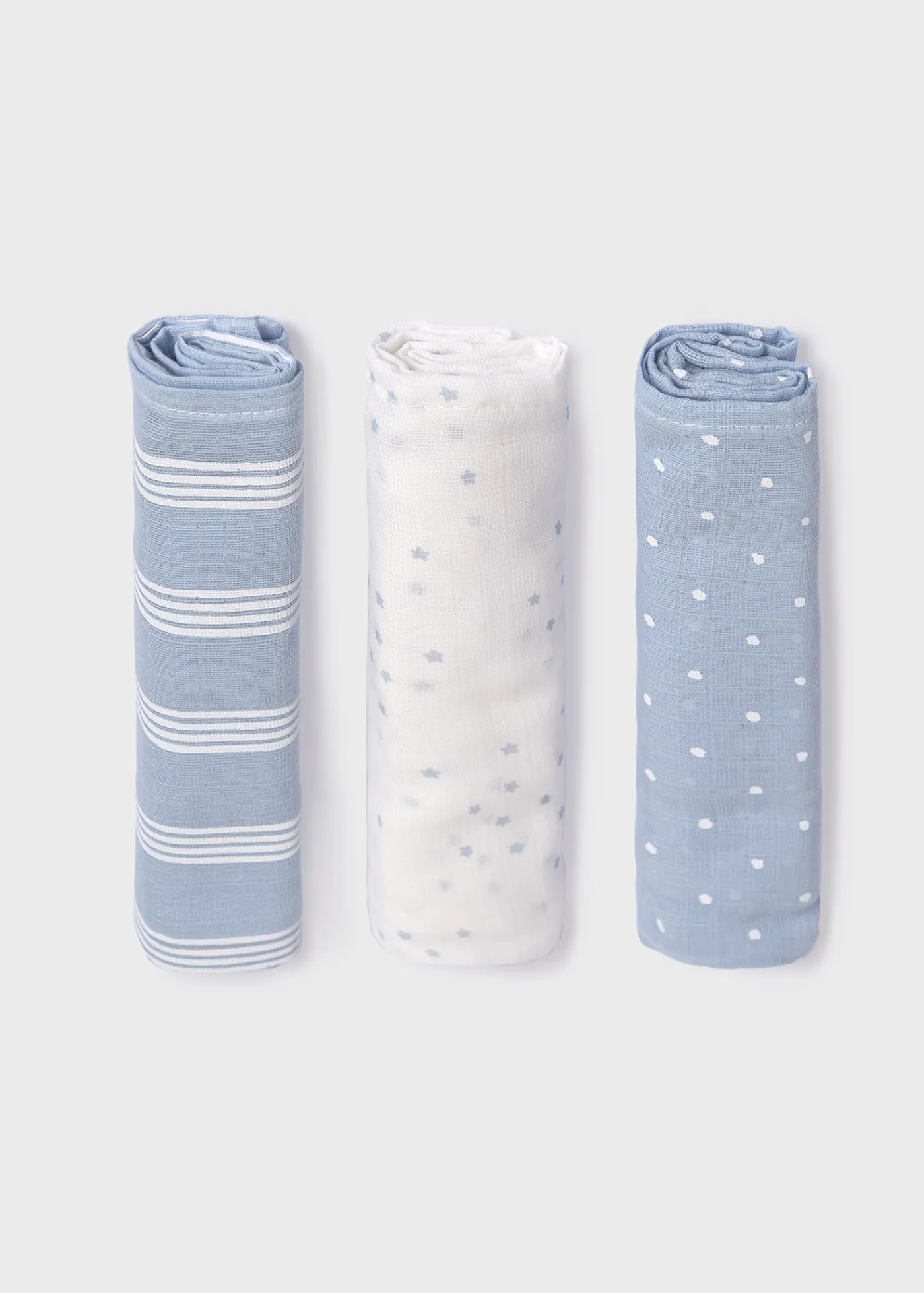 Online Set 3 gasas Better Cotton bebé Gasas Y Baberos